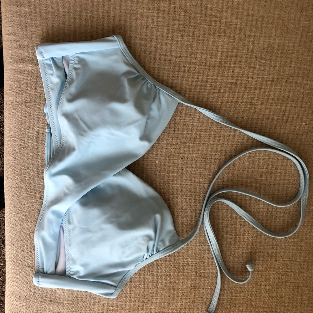 Victoria’s Secret Light Blue Bikini Top